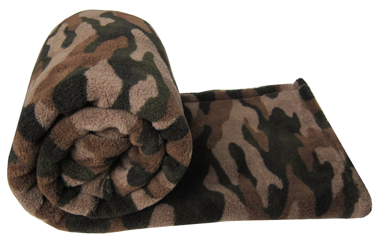 Camouflage Coral Fleece Army Blanket